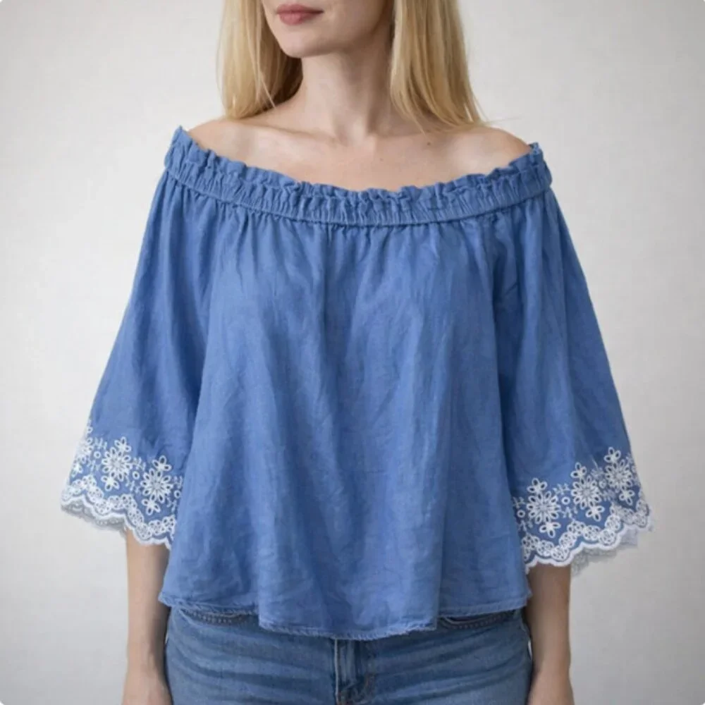 MICHAEL KORS SIZE MEDIUM OFF THE SHOULDER - Picture 5 of 9